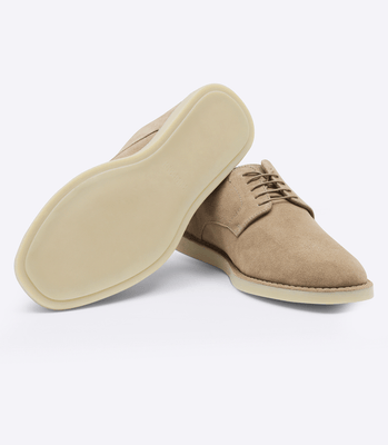 Sapato Derby Camurça Marrom thumbnail 3