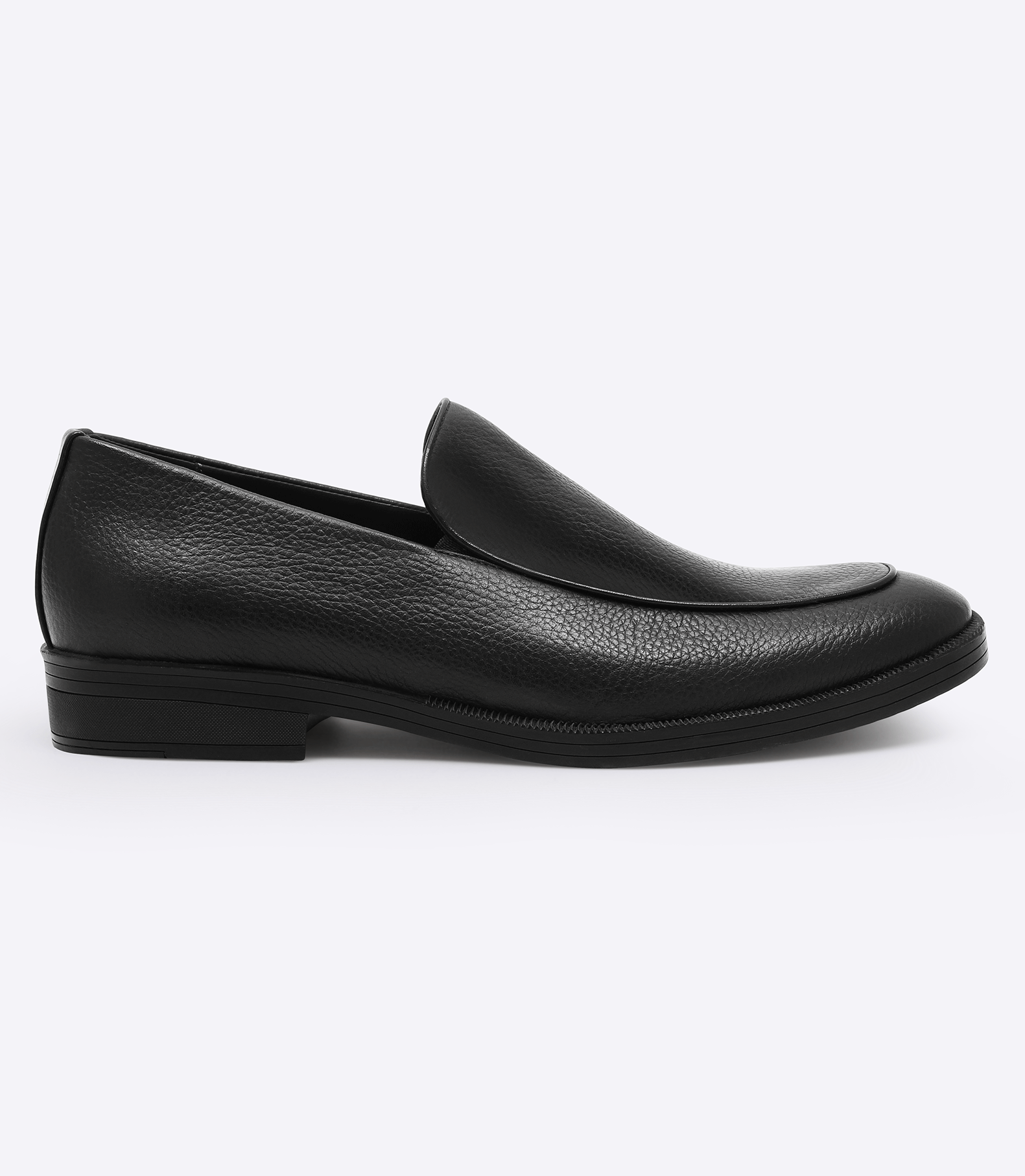 Mocassim Loafer Masculino em Couro Floater Preto
