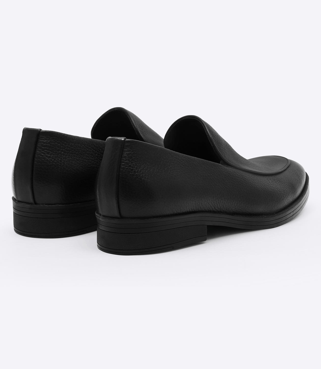 Mocassim Loafer Masculino em Couro Floater Preto – slide 2