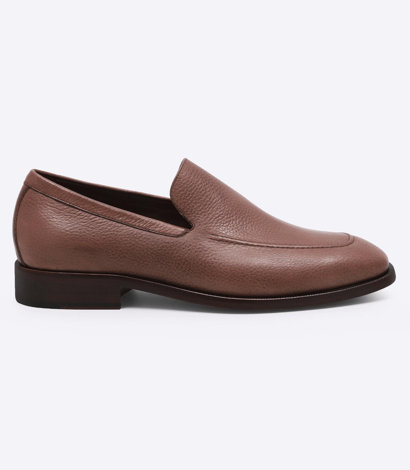 Mocassim Loafer Costura Marrom – slide 1