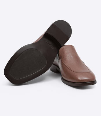 Mocassim Loafer Costura Marrom thumbnail 3