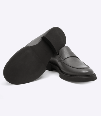 Mocassim Gravata Lisa Block Cinza thumbnail 3