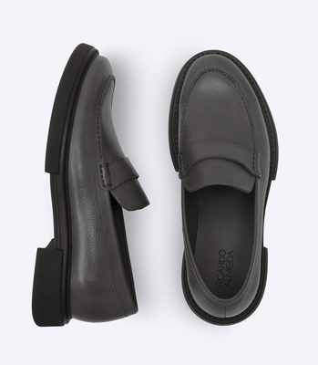 Mocassim Gravata Lisa Block Cinza thumbnail 4