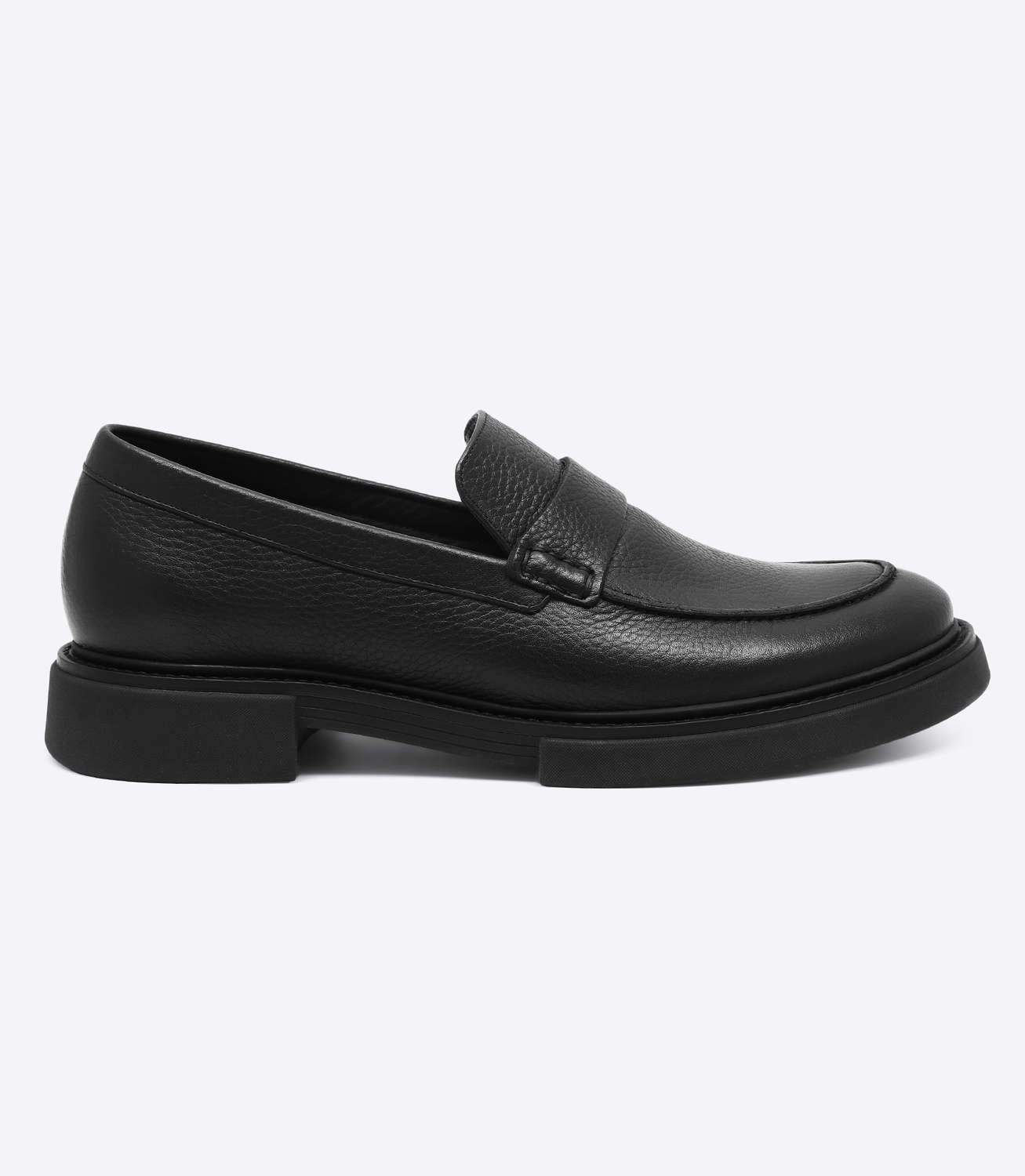 Mocassim Gravata Lisa Block Preto – slide 1