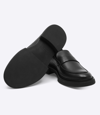 Mocassim Gravata Lisa Block Preto thumbnail 3