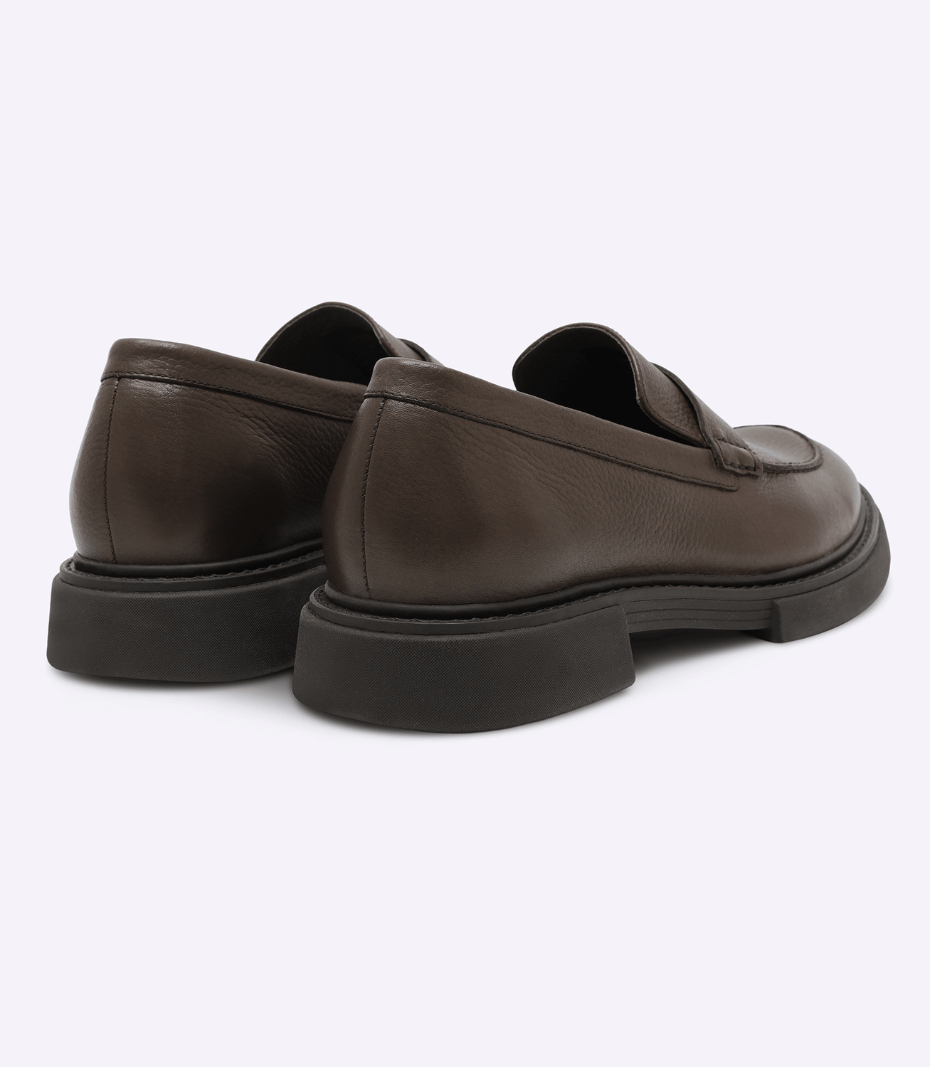 Mocassim Gravata Lisa Block Marrom – slide 2