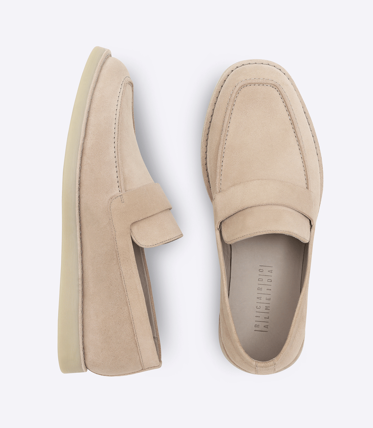 Mocassim Camurça Gravata Alongada Areia – slide 4