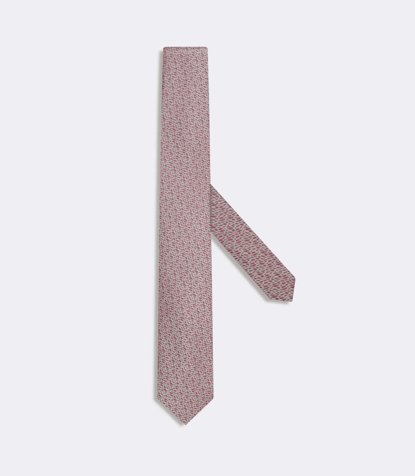 Gravata Microdesenho Rosa