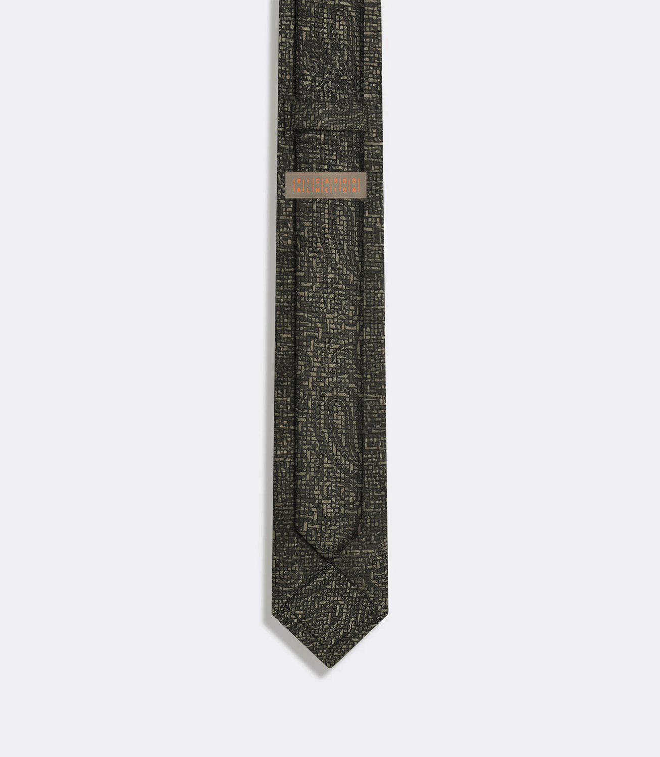Gravata Jacquard Paisley Verde – slide 2