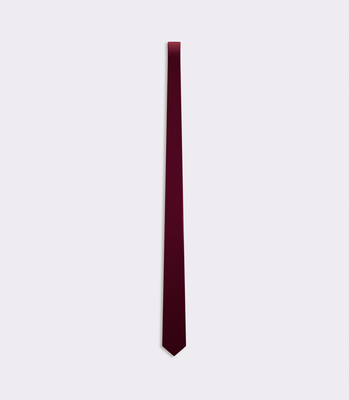 Gravata Seda Acetinada Vinho thumbnail 3