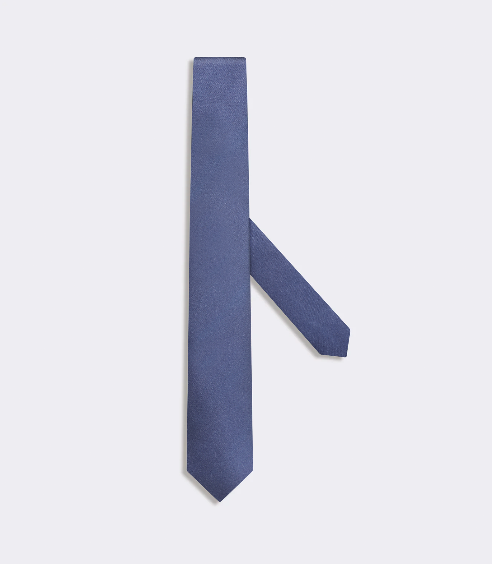 Gravata Seda Acetinada Azul