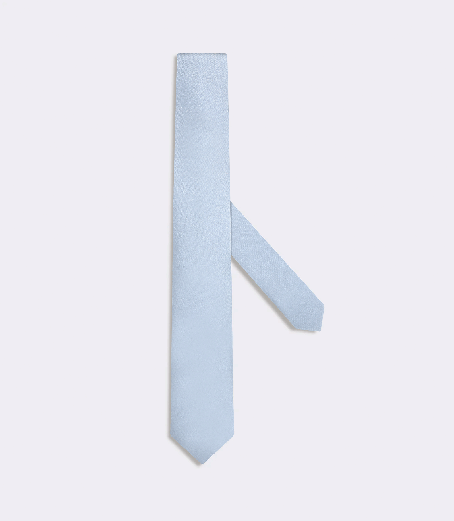 Gravata Seda Acetinada Azul