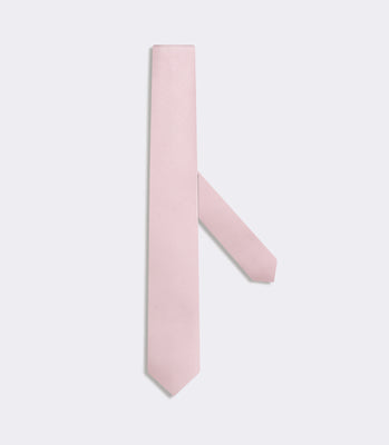 Gravata Seda Acetinada Rosa thumbnail 1