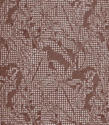 Gravata Jacquard Cetim de Seda Marrom thumbnail 4