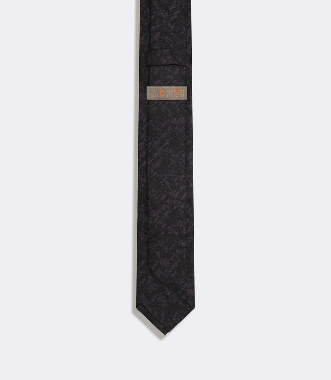 Gravata Jacquard Cetim de Seda Roxo – slide 2
