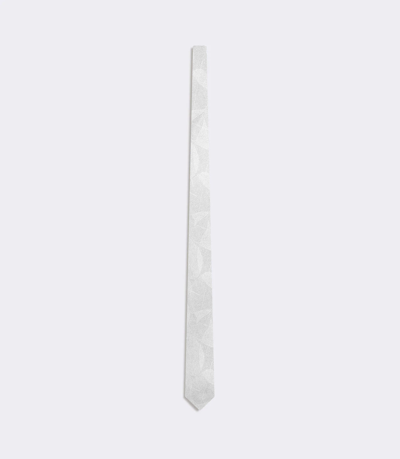 Gravata Jacquard Cetim de Seda Off White – slide 3
