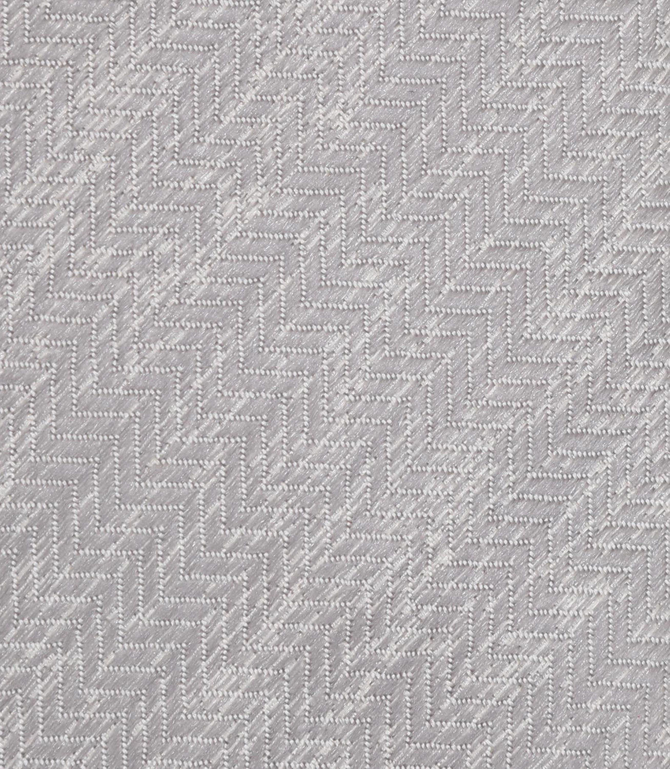 Gravata Jacquard Cetim de Seda Prata – slide 4