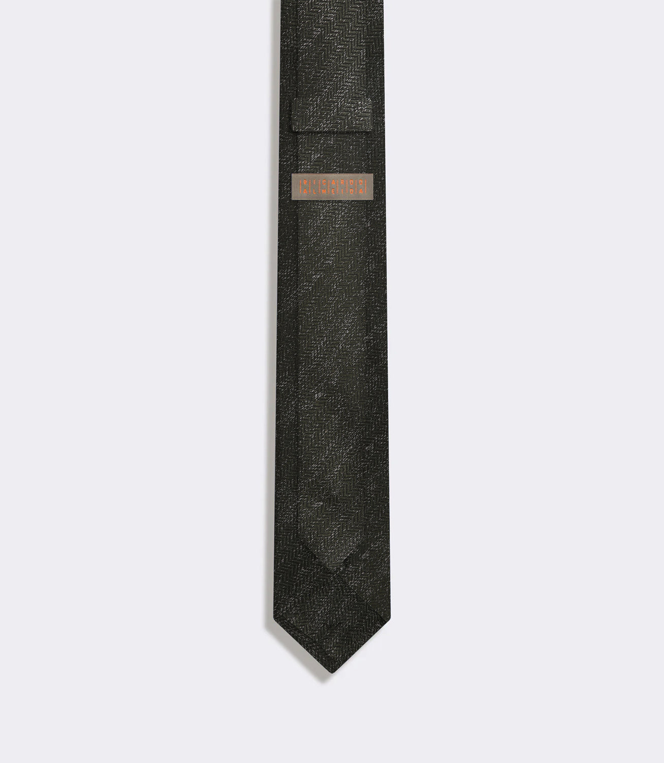 Gravata Jacquard Cetim de Seda Verde – slide 2