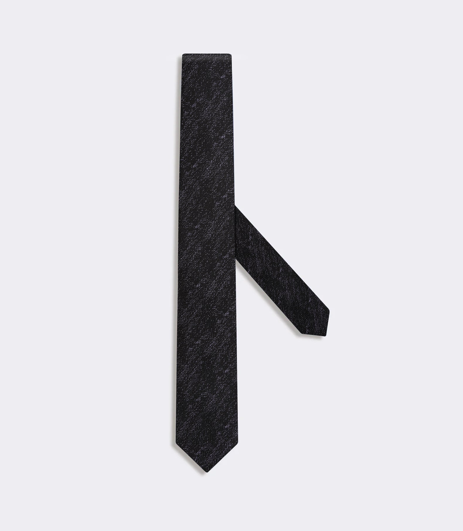 Gravata Jacquard Cetim de Seda Roxo
