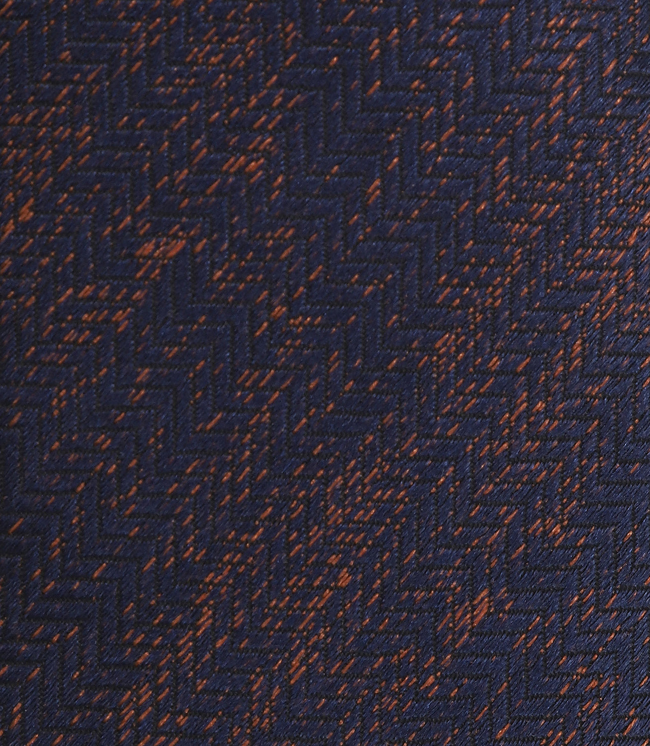 Gravata Jacquard Cetim de Seda Azul – slide 4