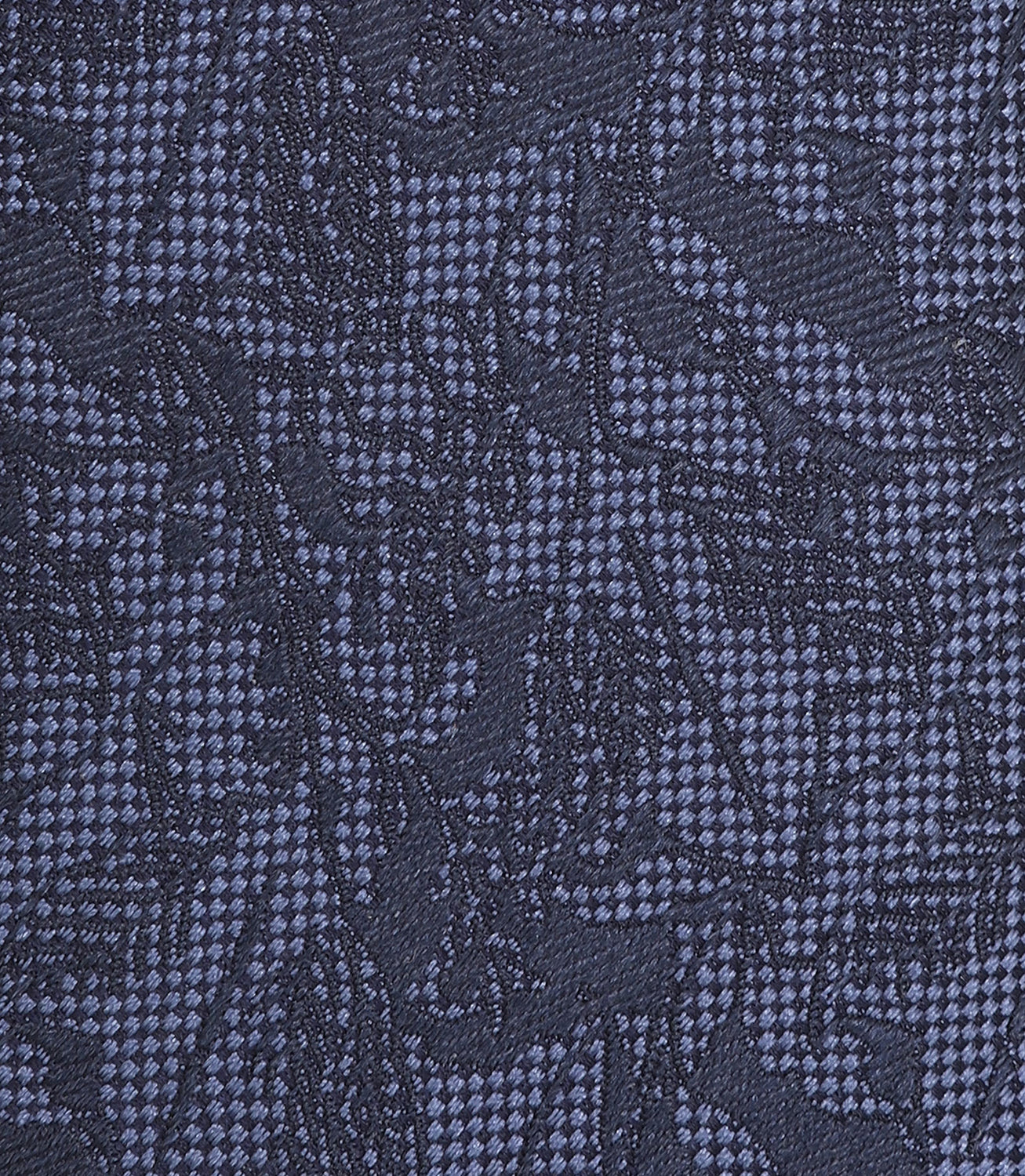 Gravata Jacquard Cetim de Seda Azul – slide 4