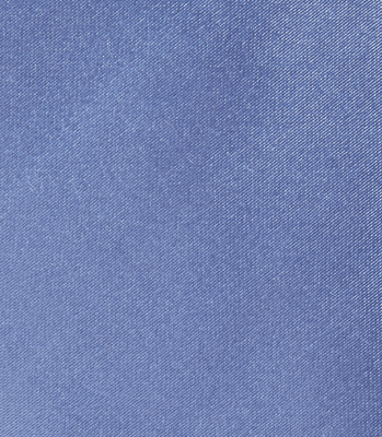 Gravata Cetim de Seda Lisa Azul thumbnail 4