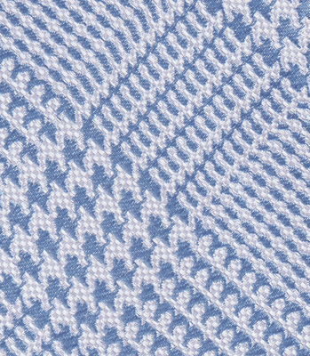 Gravata Jacquard Seda Azul thumbnail 4