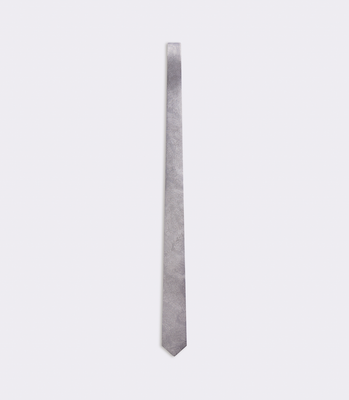 Gravata Jacquard Seda Cinza thumbnail 3