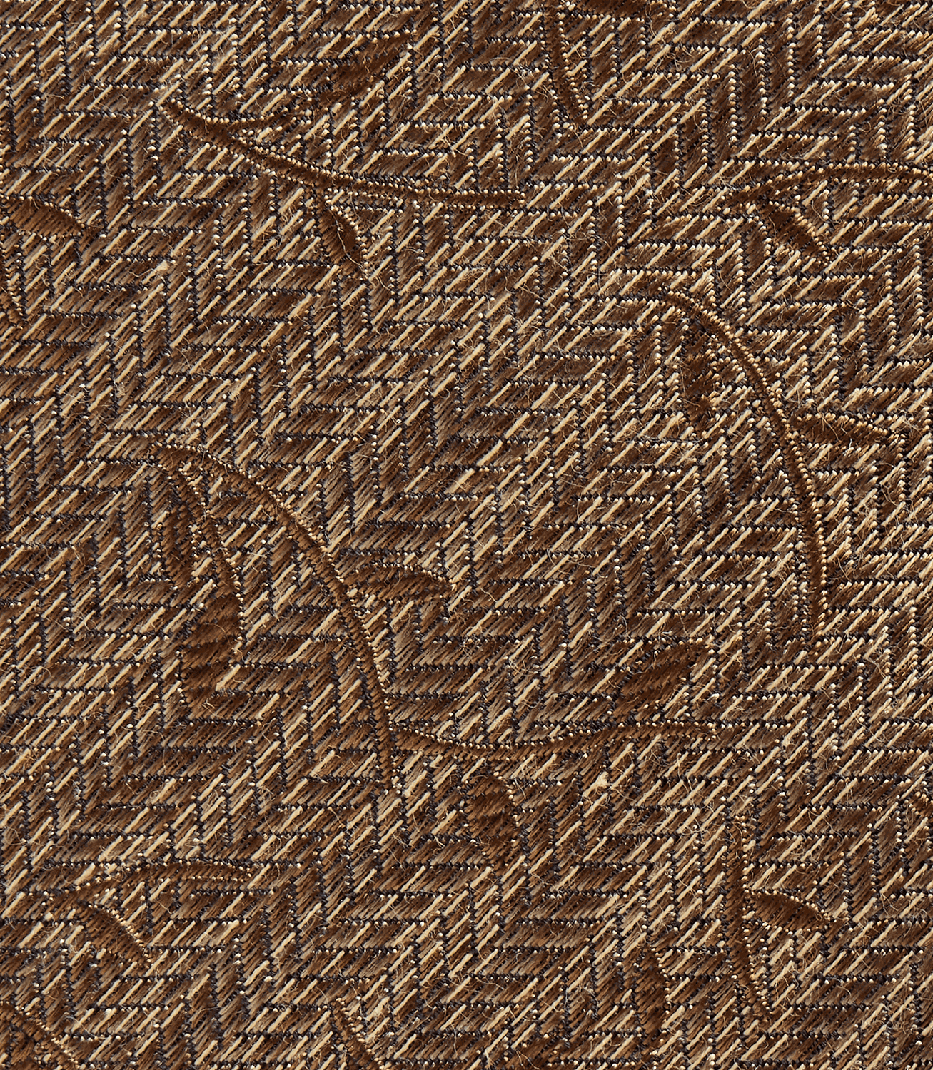 Gravata Jacquard Seda Marrom – slide 4