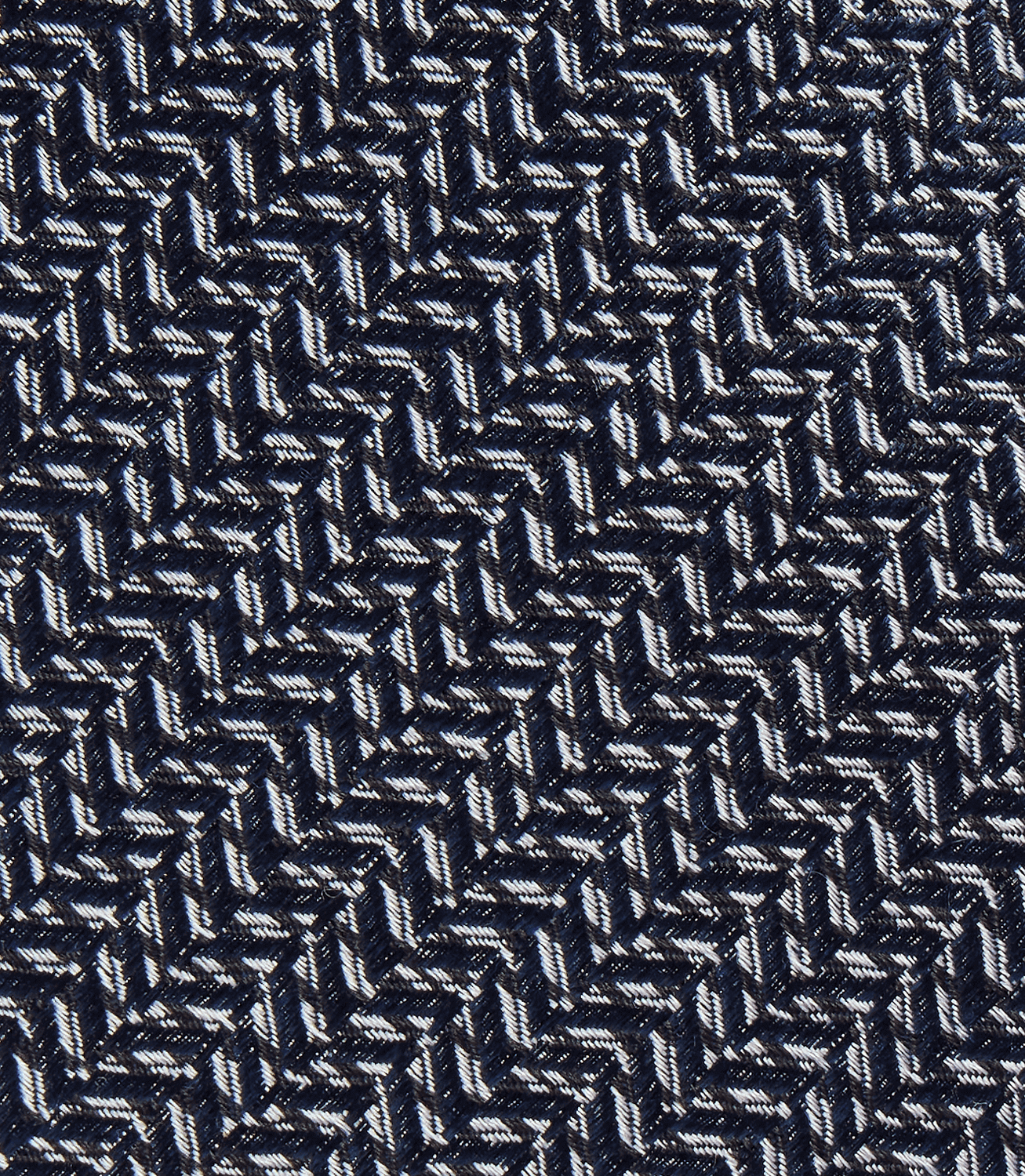 Gravata Trabalhada em Seda Azul – slide 4