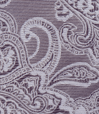 Gravata Jacquard Paisley Seda Lilás thumbnail 4