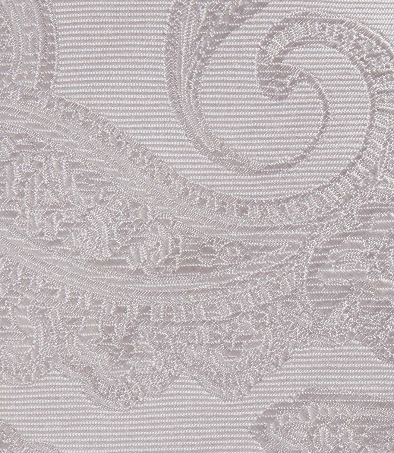 Gravata Jacquard Paisley Seda Branco – slide 4