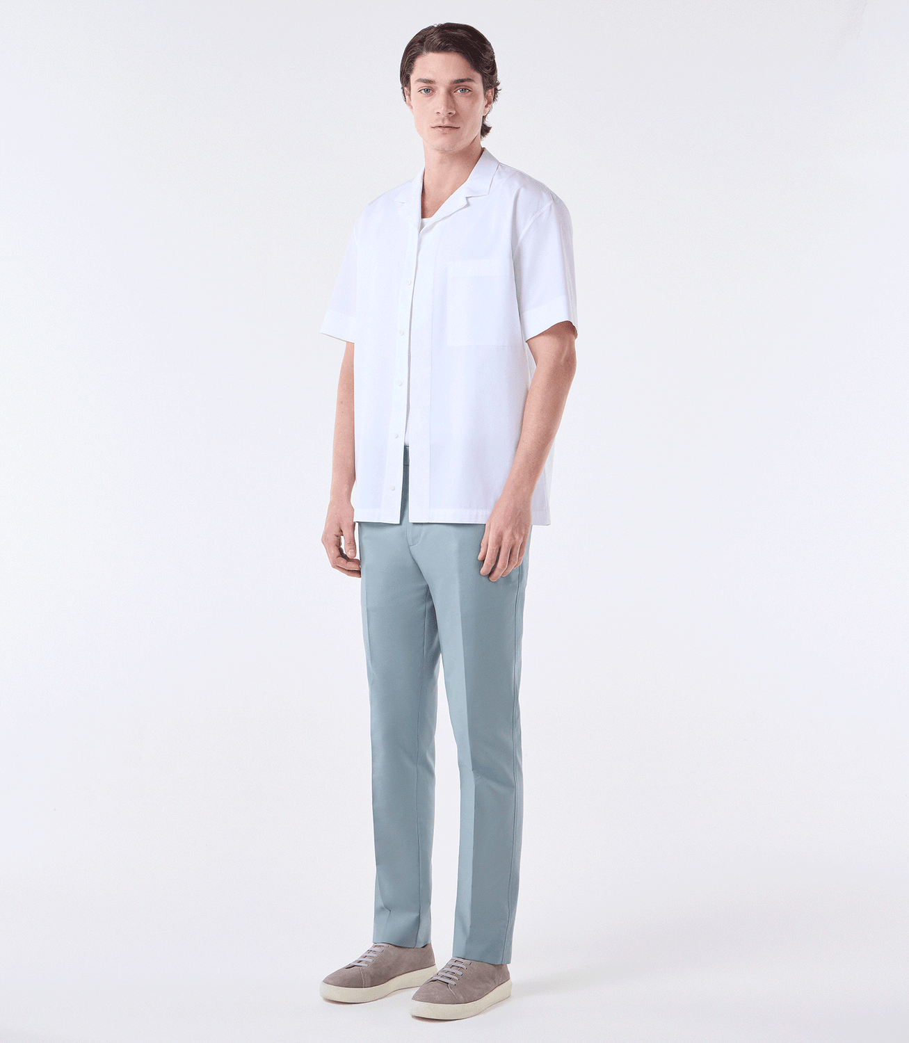 Camisa Manga Curta Box Vista Coberta Branco – slide 2