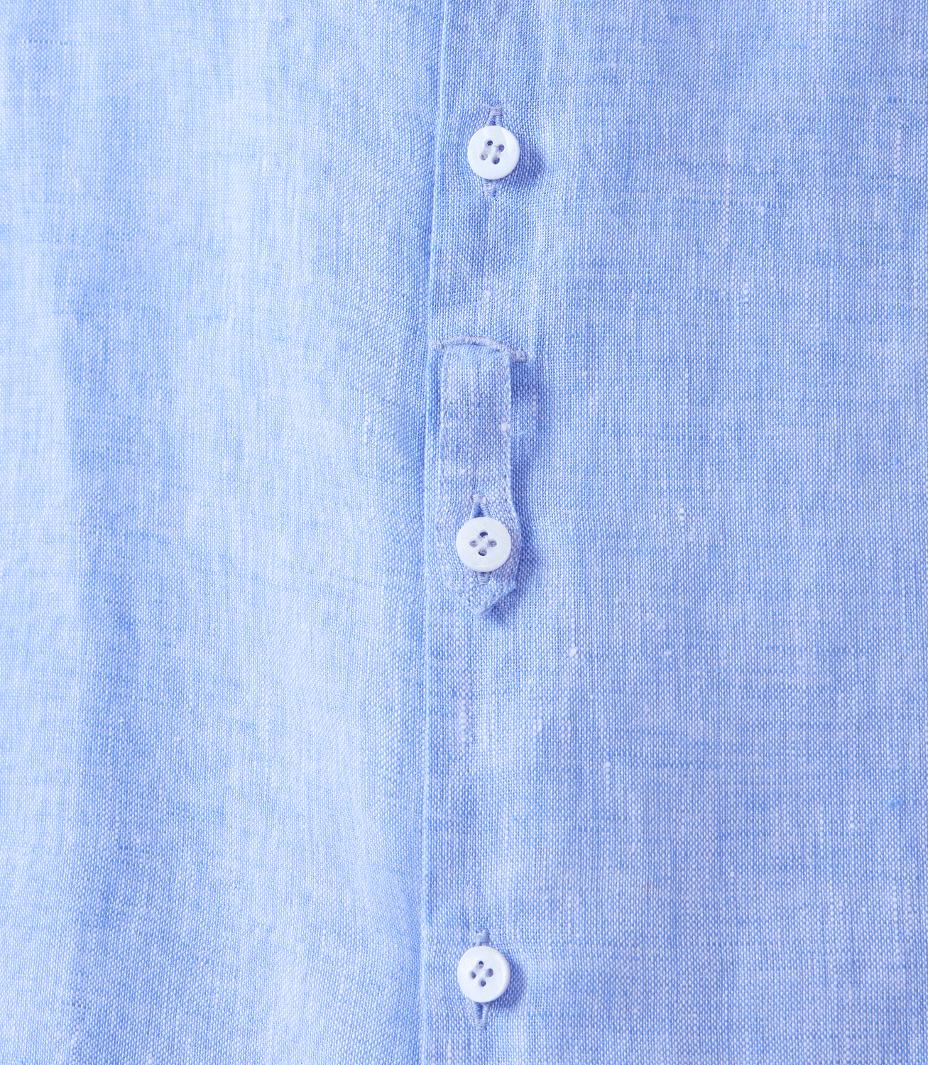 Camisa Linho Gola Mao MC Azul – slide 5