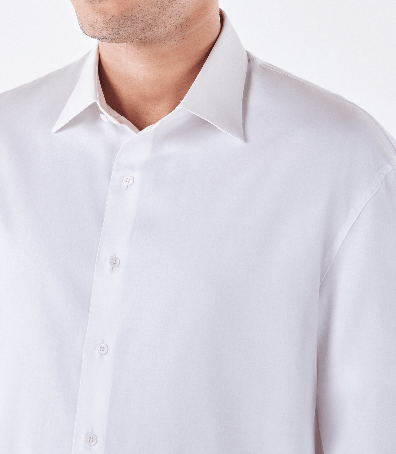 Camisa Social Manga Longa Austin Branco – slide 4