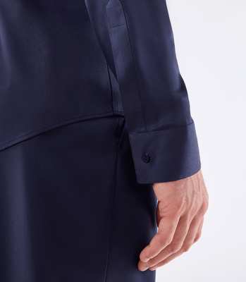 Camisa Social Manga Longa Austin Azul thumbnail 5