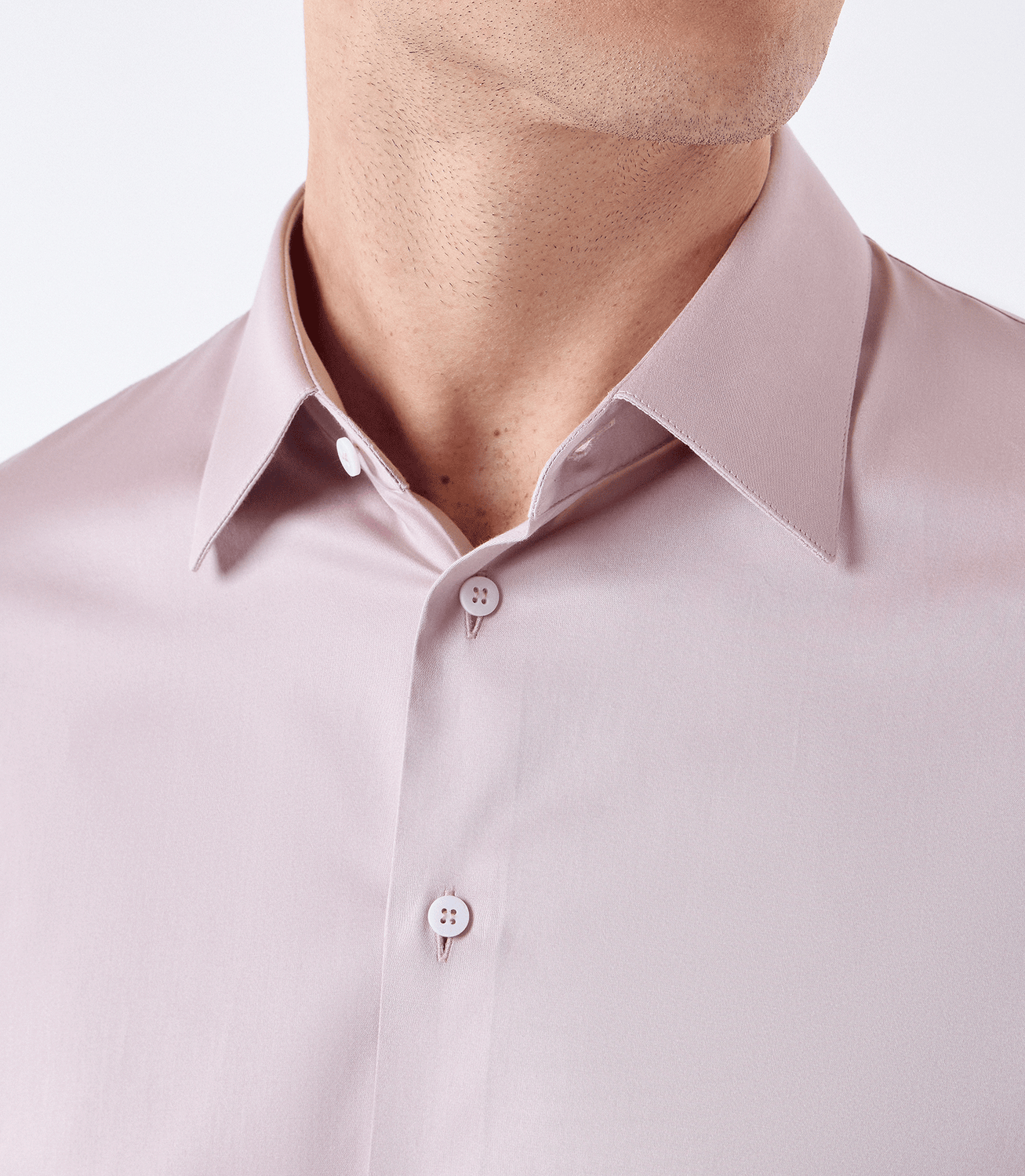 Camisa Social Manga Longa Austin Rosa – slide 4