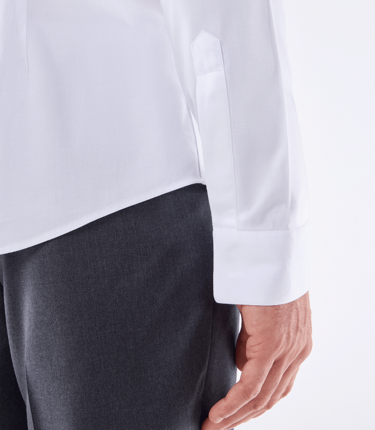 Camisa Social Vista Coberta Branco – slide 6