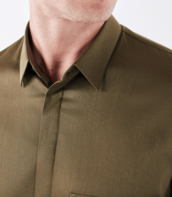Camisa Tailor Air Pima com Bolso Verde thumbnail 4