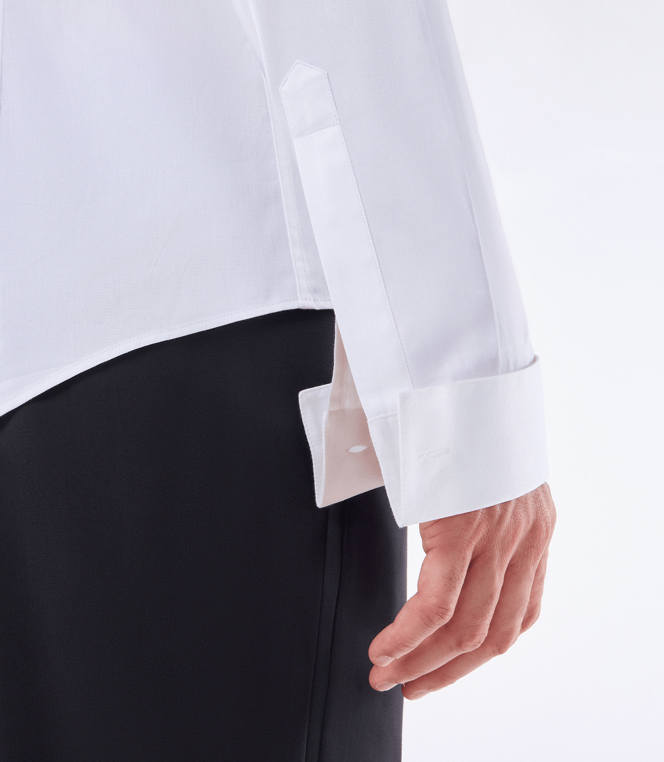 Camisa  de Smoking Vista Coberta Branco – slide 5