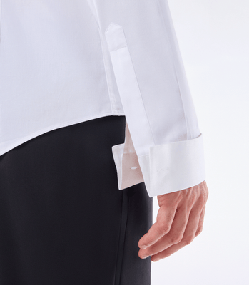 Camisa  de Smoking Vista Coberta Branco thumbnail 5