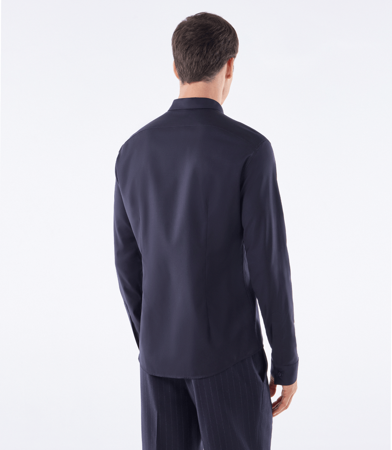 Camisa Manga Longa Tailor Air Lã Active Azul – slide 3