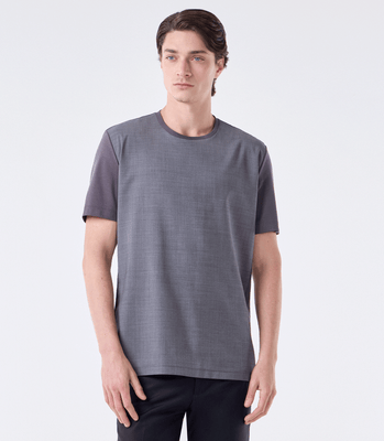 Camiseta Tailor Air Lã Active Cinza thumbnail 1