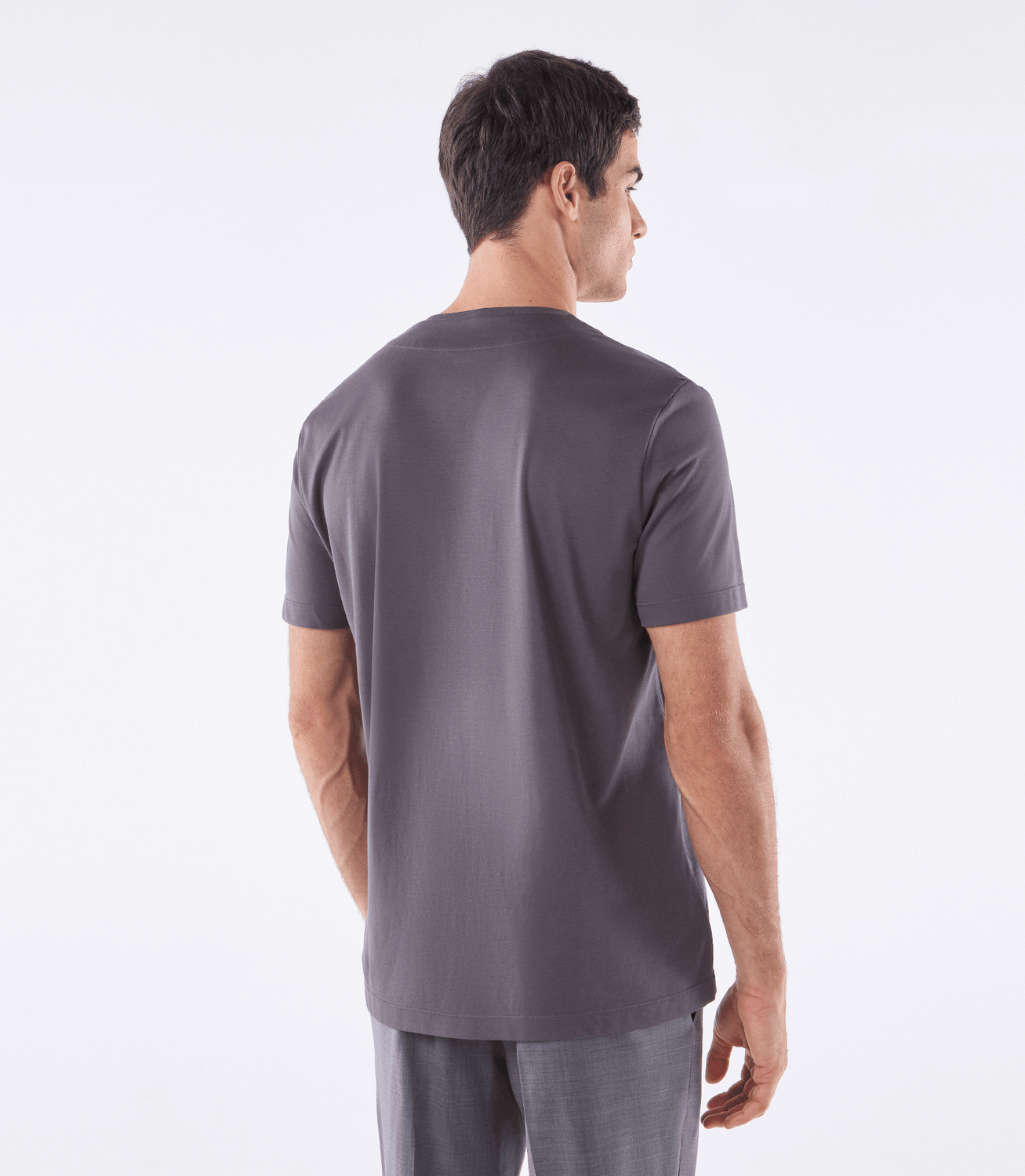 Camiseta Tailor Air Lã Active Zíper Cinza – slide 3