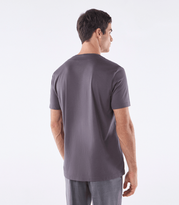 Camiseta Tailor Air Lã Active Zíper Cinza thumbnail 3