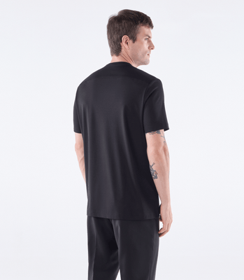 Camiseta Tailor Air Lã Active Zíper Preto thumbnail 3