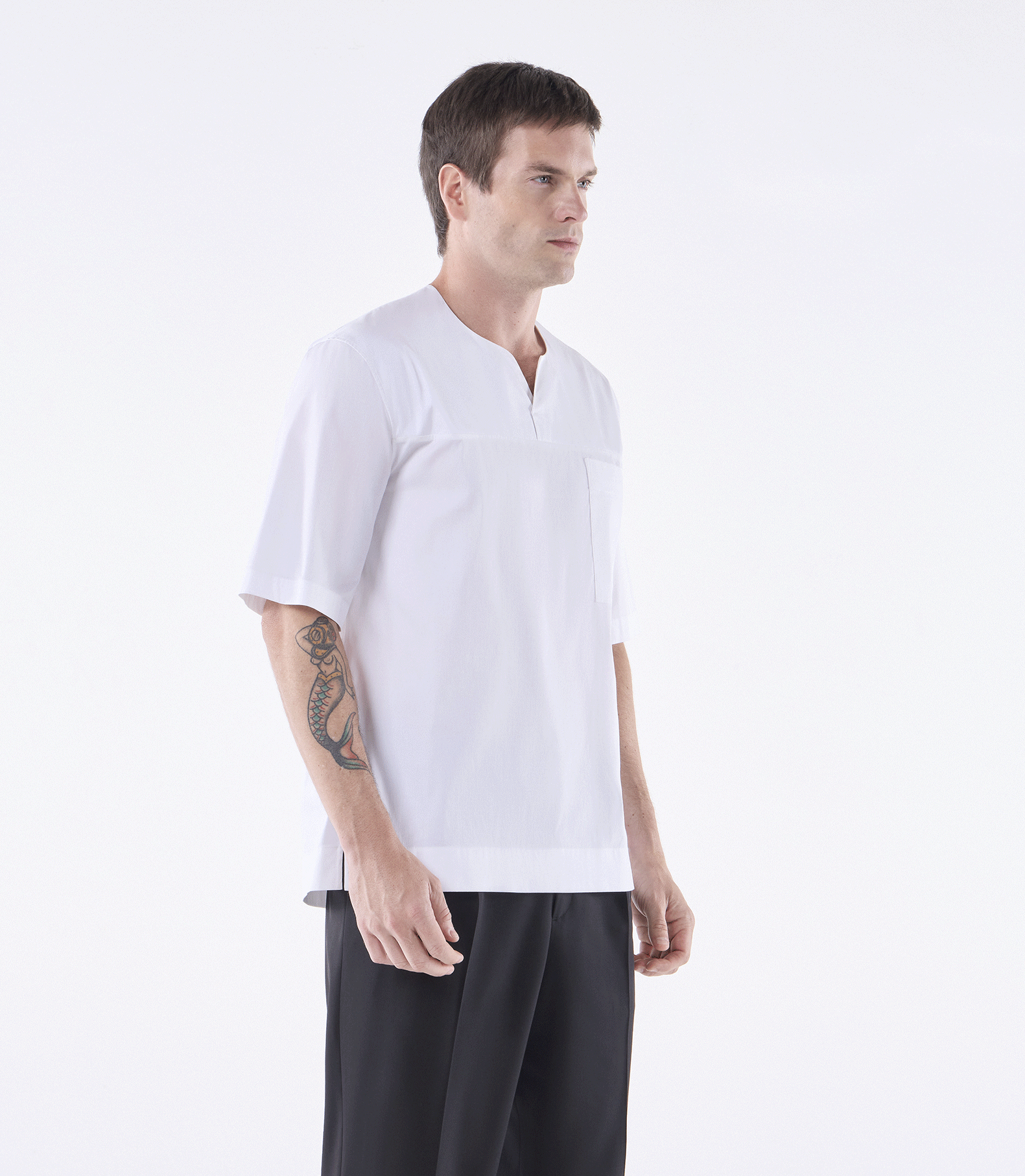 Camiseta Tailor Air Bolso Branco