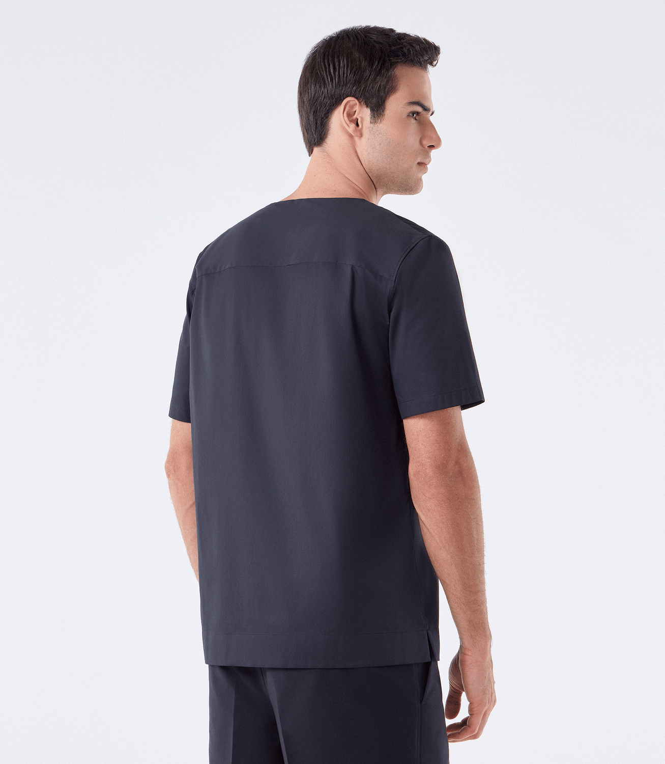 Camiseta Canoa com Zíper no Ombro Preto – slide 3