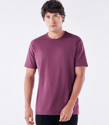 Camiseta Interloque Fio 140 Vinho thumbnail 1