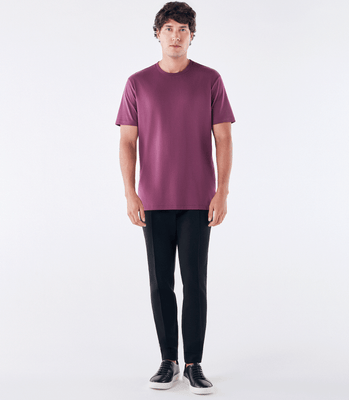Camiseta Interloque Fio 140 Vinho thumbnail 2